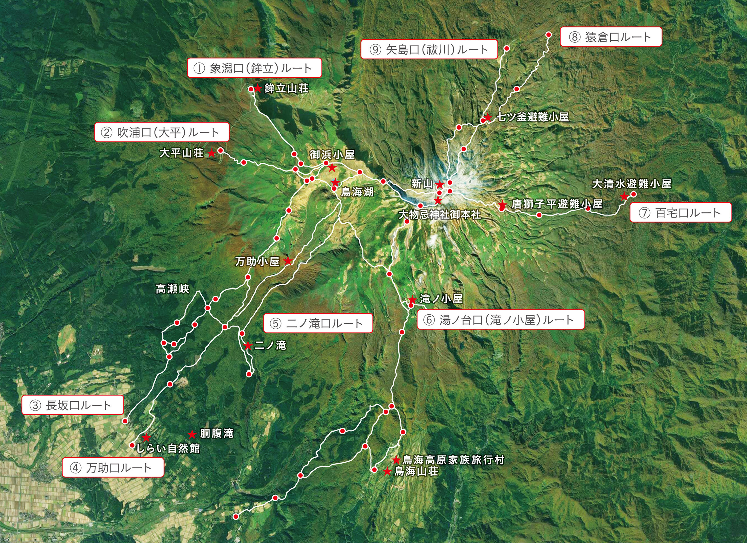 登山マップ